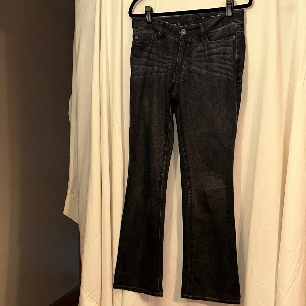Eddie Bauer Women's Faded Black Wash Boot Cut Jeans